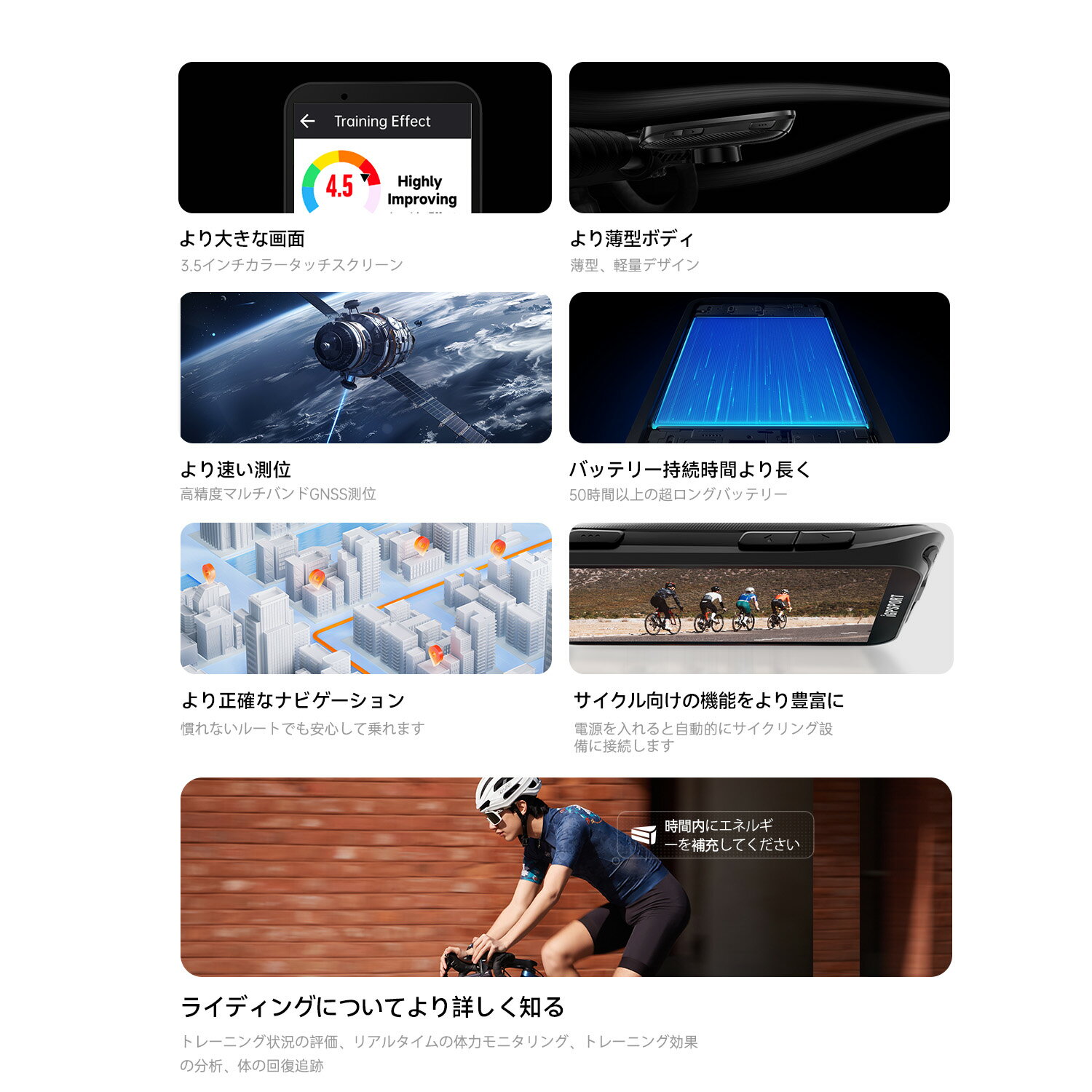 【公式&送料無料】iGPSPORT iGS800 サイクルコンピュータ サイコン GPS・みちびき...