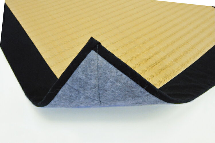 【最高級 イ草 ラグ】「王朝」 200×200cm 【送料無料】【安全安心の 国産 筑後・大川製!自社工場製造】白 黒 【10P29Aug16】 [3]