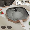 おしゃれ グリルパン 韓国 Dr.HOWS Palette( パレット ) 8角形 28cm かわいい ドクターハウス 韓国食器 アウトドア キャンプ 傾斜 韓国料理 パーティ おしゃれ
