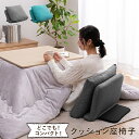 【5%offクーポン★7/27 12:00-23:59】 座椅子 コンパクト 「 どこでもクッション座椅子ロジャー 」 座布団 枕 寄りかかり座椅子 おしゃれ リクライニング 折り畳み クッション まくら 枕 背もたれ 省スペース こたつ 椅子