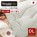 シンサレート掛け布団 ダブルロング 190×210cm 洗える 保温 断熱素材 布団 ふとん 掛布団 掛けふとん シンサレートウルトラ 軽い 暖かい あったか やわらかい 洗濯可能 洗える布団 日本製