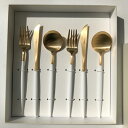 cutipol クチポール ディナーセット GOA ホワイトゴールド ボックス、リーフレット入り 正規品