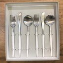cutipol クチポール cutipolディナーセット GOA ホワイトシルバー 正規品