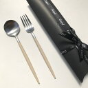 cutipol クチポール デザート 2本セット GOA アイボリーシルバー 正規品