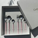 cutipol クチポール デザートセット GOA ピンクシルバー 結婚祝 正規品