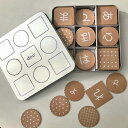 展示品【dou toy】ひらがなbiscuit　文字遊び　ひらがなあそび