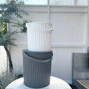 送料495円込み omnioutil(オムニウッティ) ニュートラル 10L、20L ホワイト、グレー バケツおもちゃ収納 おむつ入れ フタ付きゴミ箱 フタ付きバケツ(3)