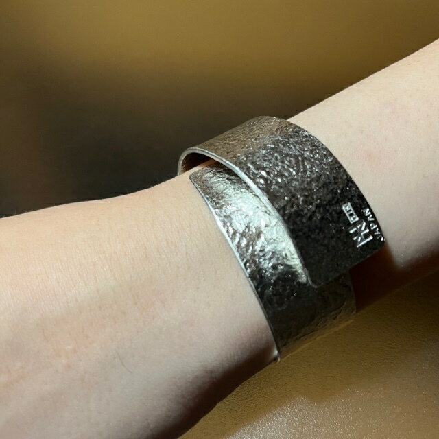 NAGAE+ ナガエプリュス TIN BREATH バングル ブレスレット 20mm シルバー 母の日 ギフト