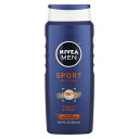 【POINT20倍★7/15 0:00〜23:59限定】Nivea 男性用 ボディウォッシュ 【 iHerb アイハーブ 公式 】 ニベア リフレッシング ミネ...