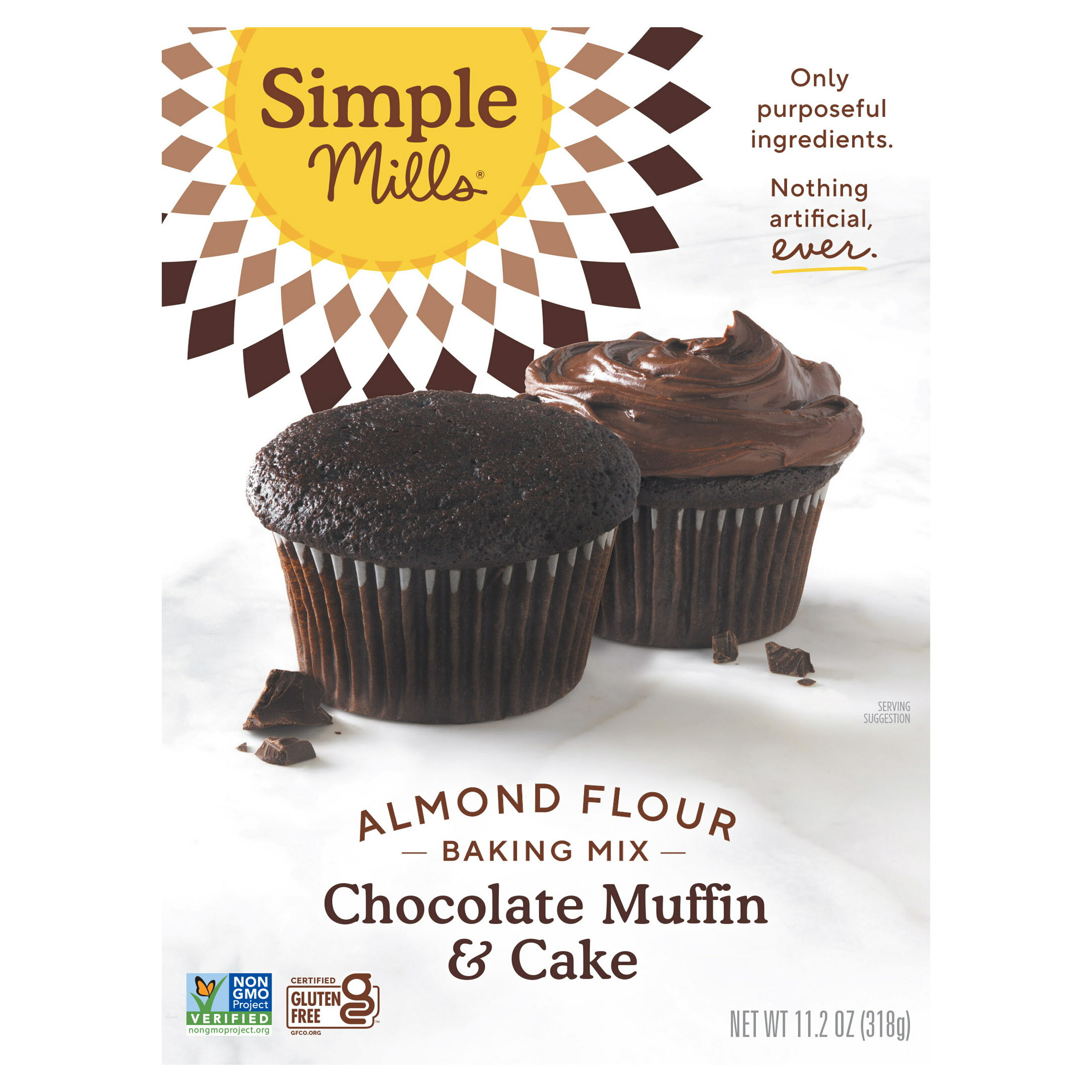 製品仕様 商品名 Simple Mills アーモンド粉 チョコレートマフィン & ケーキ ミックス 【 iHerb アイハーブ 公式 】 シンプルミルズ ガム質不使用 乳成分不使用 大豆不使用 タンパク質 グルテンフリー 295g 商品説明 - 名称 マフィンミックス 原材料 アーモンド粉、オーガニックココナッツ砂糖、ココア、アロールート、有機ココナッツ粉、ベーキングソーダ、海塩 内容量 295g 賞味期限 パッケージに記載 保存方法 高温多湿を避けて保存して下さい。 商品区分 食品（海外製） 生産国 アメリカ 製造者 Simple Mills, Inc435 North Lasalle Street, 2nd Floor, Chicago, 60654 USA 輸入者 本商品は個人輸入商品のため、購入者の方が輸入者となります。 広告文責 iHerb19516163600