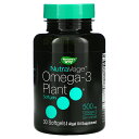 Nature's Way ニュートラべジ オメガ3 プラント 【 iHerb アイハーブ 公式 】 ネイチャーズウェイ オメガ3脂肪酸 EPA DHA サプリメ...