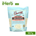 Bob 039 s Red Mill クイック ロールドオーツ オーガニック 【 iHerb アイハーブ 公式 】 ボブズレッドミル オートミール オート麦 全粒粉 907g