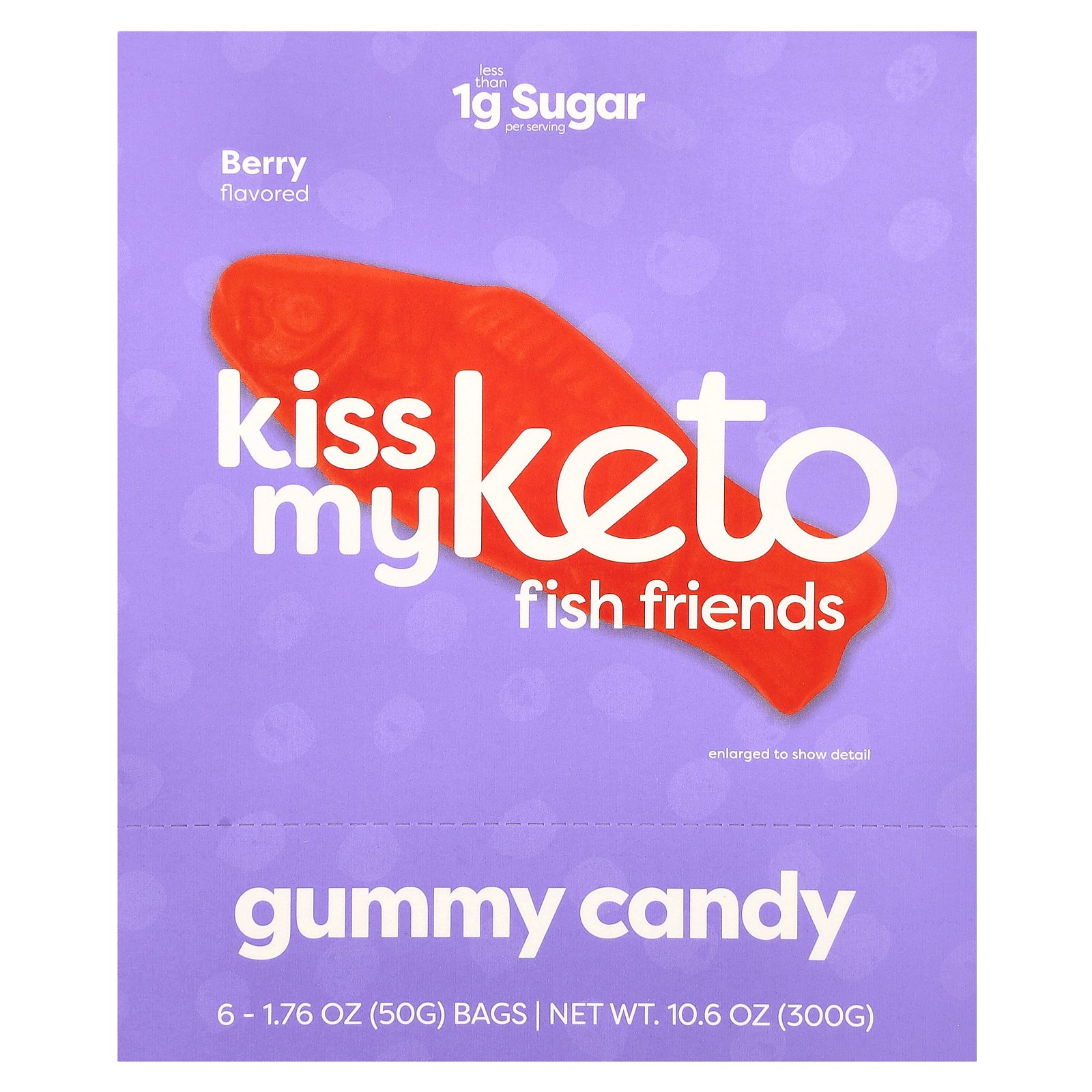 製品仕様 商品名 Kiss My Keto フィッシュフレンズ グミ 【 iHerb アイハーブ 公式 】 キスマイケト キャンディー 砂糖不使用 ベリー 6袋 商品説明 - 名称 グミ 原材料 可溶性トウモロコシ繊維、可溶性タピオカ繊維、エリスリトール、グリセリン、ペクチン、クエン酸、クエン酸ナトリウム、寒天、天然ベリー香料（ブルーベリー、ラズベリー）、ココナッツオイル、紫ニンジンジュース濃縮物（着色料）、中鎖脂肪酸トリグリセリド（パーム、パーム核油）、ステビア葉エキス、カルナバワックス本商品にはココナッツが含まれています。 内容量 6袋 賞味期限 パッケージに記載 保存方法 高温多湿を避けて保管してください。お子様の手の届かない場所に保管してください。 商品区分 食品（海外製） 生産国 アメリカ 製造者 Kiss My Keto Llc8066 Melrose Ave, Los Angeles, 90046 USA 輸入者 本商品は個人輸入商品のため、購入者の方が輸入者となります。 広告文責 iHerb19516163600