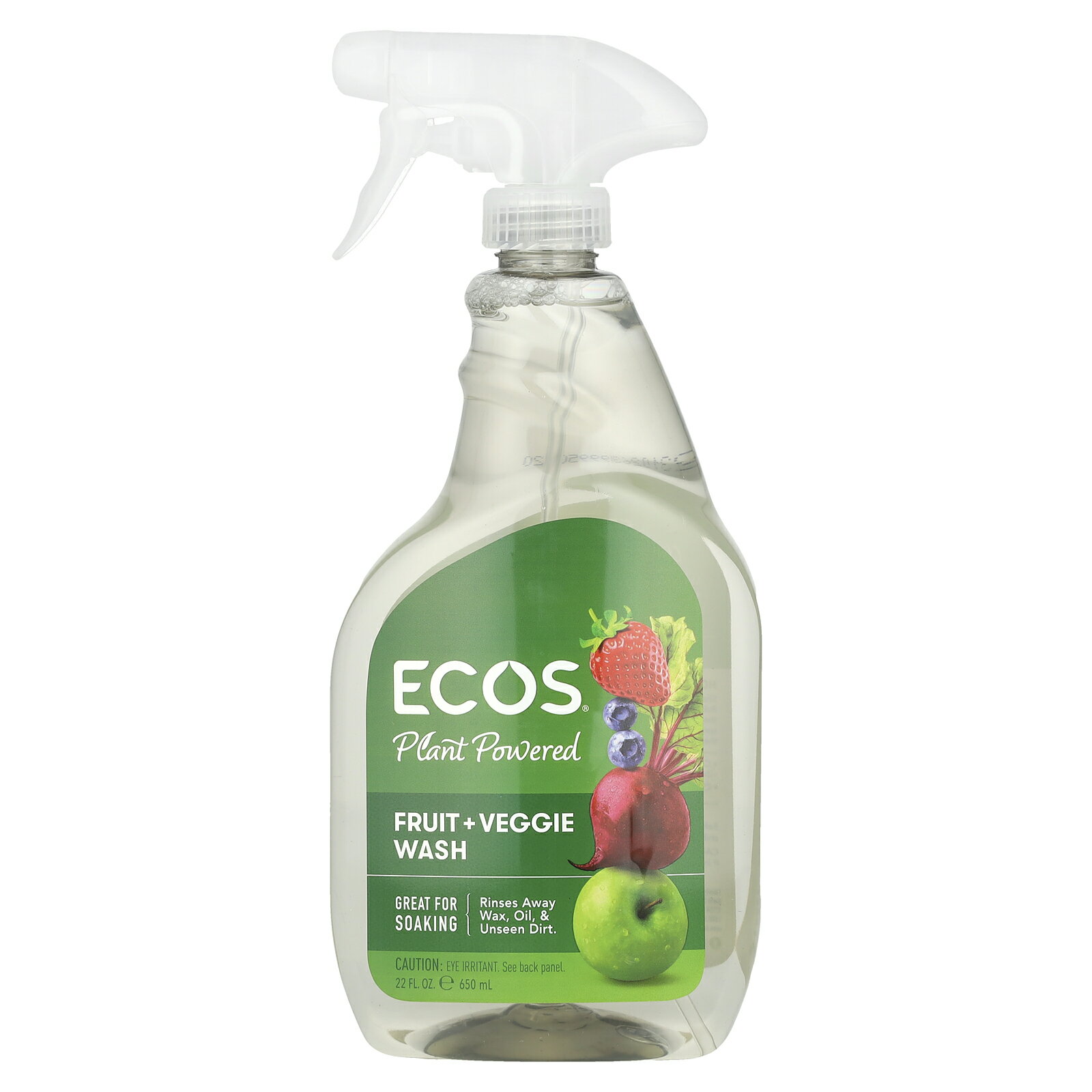 ECOS フルーツ ベジウォッシュ  Earth Friendly Products アースフレンドリープロダクツ 果物 野菜用洗剤 650ml