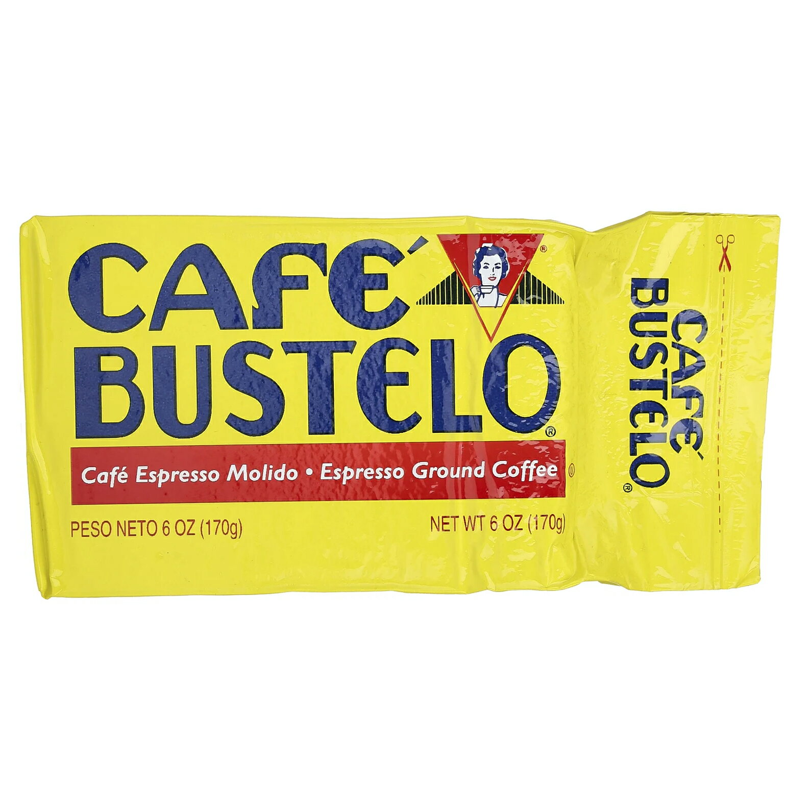 Caf Bustelo エスプレッソ グラウンドコーヒー 【 iHerb アイハーブ 公式 】 カフェバステロ コーヒー 挽豆 170g