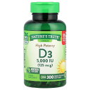 Nature's Truth ビタミンD3 【 iHerb アイハーブ 公式 】 ネイチャーズトゥルース ビタミンD ビタミン類 ビタミンサプリ サプリメント ...