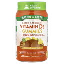 Nature's Truth ビタミンD3 グミ 【 iHerb アイハーブ 公式 】 ネイチャーズトゥルース ビタミンD ビタミン類 ビタミンサプリ サプリメ...