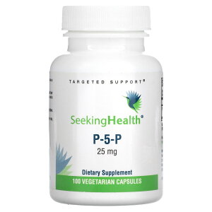 【マラソン期間限定MAX P20倍】Seeking Health P-5-P 【 iHerb アイハーブ 公式 】 シーキングヘルス P5P ビタミンB6 ビタミンB ピリドキサール5 リン酸ピリドキサール サプリメント サプリ ベジカプセル 25mg 100粒