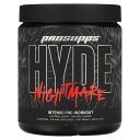 【マラソン期間限定MAX P20倍】ProSupps ハイド ナイトメア 【 iHerb アイハーブ 公式 】 プロサップス Hyde プレワークアウト アミノ酸 シトルリン ベータアラニン カフェイン サプリメント サプリ パウダー 粉末 ライトニングレモン味 312g