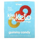 【POINT20倍★5/30 0:00〜6/1 23:59】Kiss My Keto トロピカルリング グミ 【 iHerb アイハーブ 公式 】 キスマイケト...