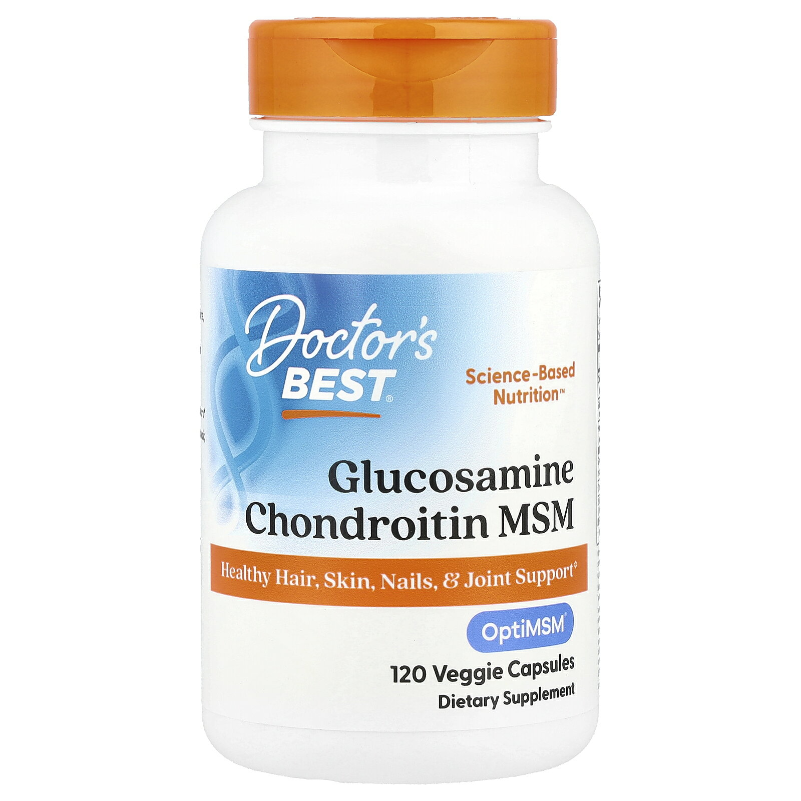 Doctor's Best グルコサミン コンドロイチン MSM 【 iHerb アイハーブ 公式 】 ドクターズベスト OptiMSM オプティMSM メチルサルフォニルメタン サプリメント サプリ 植物性 植物性カプセル ベジカプセル 120粒 iherb-official-10000280 iHerb サンプル画像2