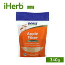 【POINT10倍★4/14 20:00~4/20 23:59】NOW Foods アップルファイバー ピュアパウダー 【 iHerb アイハーブ 公式 】 ナ...