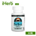 【マラソン期間限定MAX P20倍】Source Naturals 松樹皮エキス 【 iHerb アイハーブ 公式 】 ソースナチュラルズ 松樹皮 パインバーク サプリ サプリメント タブレット 150mg 60粒