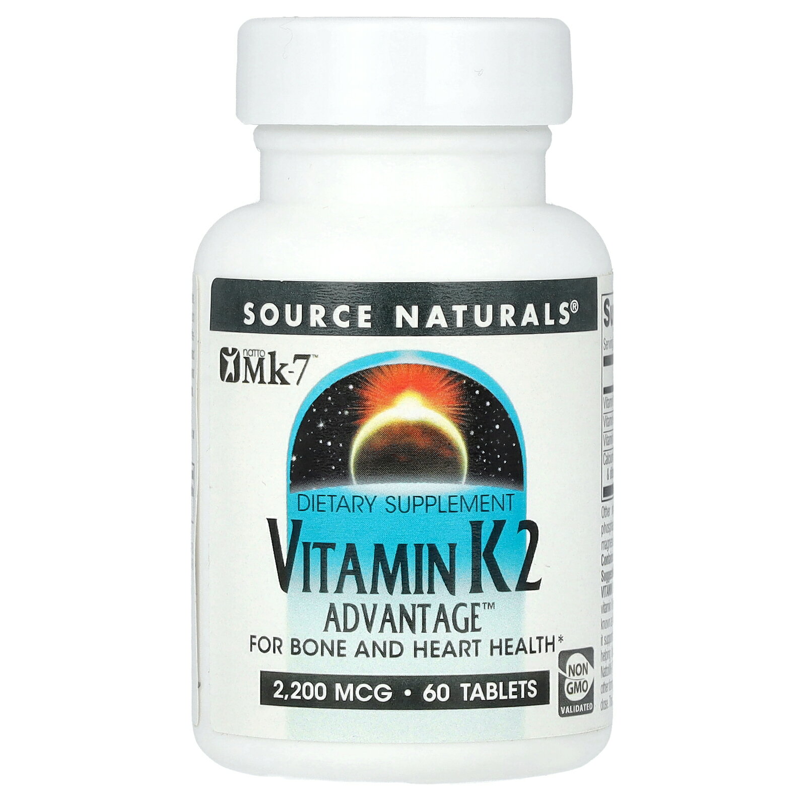 【5/20限定★POINT最大20倍】Source Naturals ビタミンK2 アドバンテージ 【 iHerb アイハーブ 公式 】 ソースナチュ…