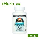 Source Naturals パントテン酸 【 iHerb アイハーブ 公式 】 ソースナチュラルズ ビタミン ビタミンB ビタミンB群 B5 サプリ サプリメント タブレット 100mg 250粒