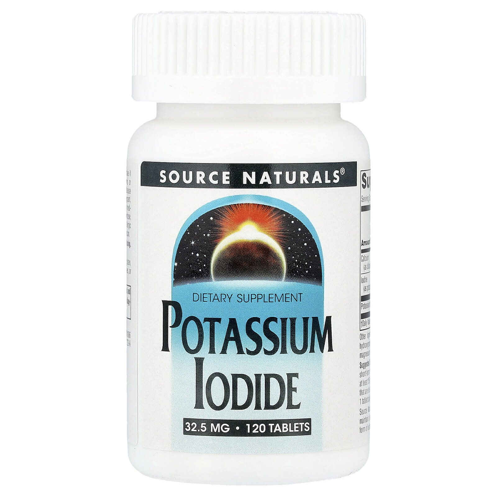 Source Naturals ヨウ化カリウム 【 iHerb アイハーブ 公式 】 ソースナチュラルズ カリウム ミネラル サプリ サプリメント タブレット 32.5mg 120粒 iherb-official-10001551 iHerb サンプル画像2
