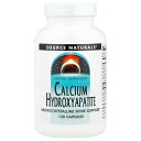 Source Naturals カルシウム ヒドロオキシアパタイト 【 iHerb アイハーブ 公式 】 ソースナチュラルズ ミネラル サプリ サプリメント カ...