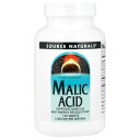 【マラソン期間限定MAX P20倍】Source Naturals リンゴ酸 【 iHerb アイハーブ 公式 】 ソースナチュラルズ マグネシウム フルーツ酸 サプリ サプリメント タブレット 2,500mg 120粒