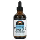 Source Naturals ビタミンD-3 【 iHerb アイハーブ 公式 】 ソースナチュラルズ ビタミンD ビタミン D3 サプリ サプリメント リキ...