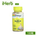 Solaray ニンニク オーガニック 【 iHerb アイハーブ 公式 】 ソラレー 有機 ガーリック にんにく サプリメント サプリ ベジカプセル 600m...