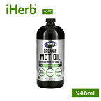 NOW Foods MCTオイル オーガニック 【 iHerb アイハーブ 公式 】 ナウフーズ ナウスポーツ 有機 ココナッツ由来 中鎖脂肪酸 トリグリセリド ケト 946ml