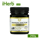 【POINT20倍★9/4 10:00~9/11 9:59】Manuka Doctor マヌカハニー モノフローラル 【 iHerb アイハーブ 公式 】 マヌカドクター マヌカ はちみつ 蜂蜜 甘味料 ニュージーランド産 メチルグリオキサール MGO525+ 250g
