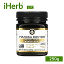 【POINT最大20倍★3/4 20:00~3/11 01:59】Manuka Doctor マヌカハニー モノフローラル 【 iHerb アイハーブ 公式 】 マヌカドクター マヌカ はちみつ 蜂蜜 甘味料 ニュージーランド産 メチルグリオキサール MGO125+ 250g