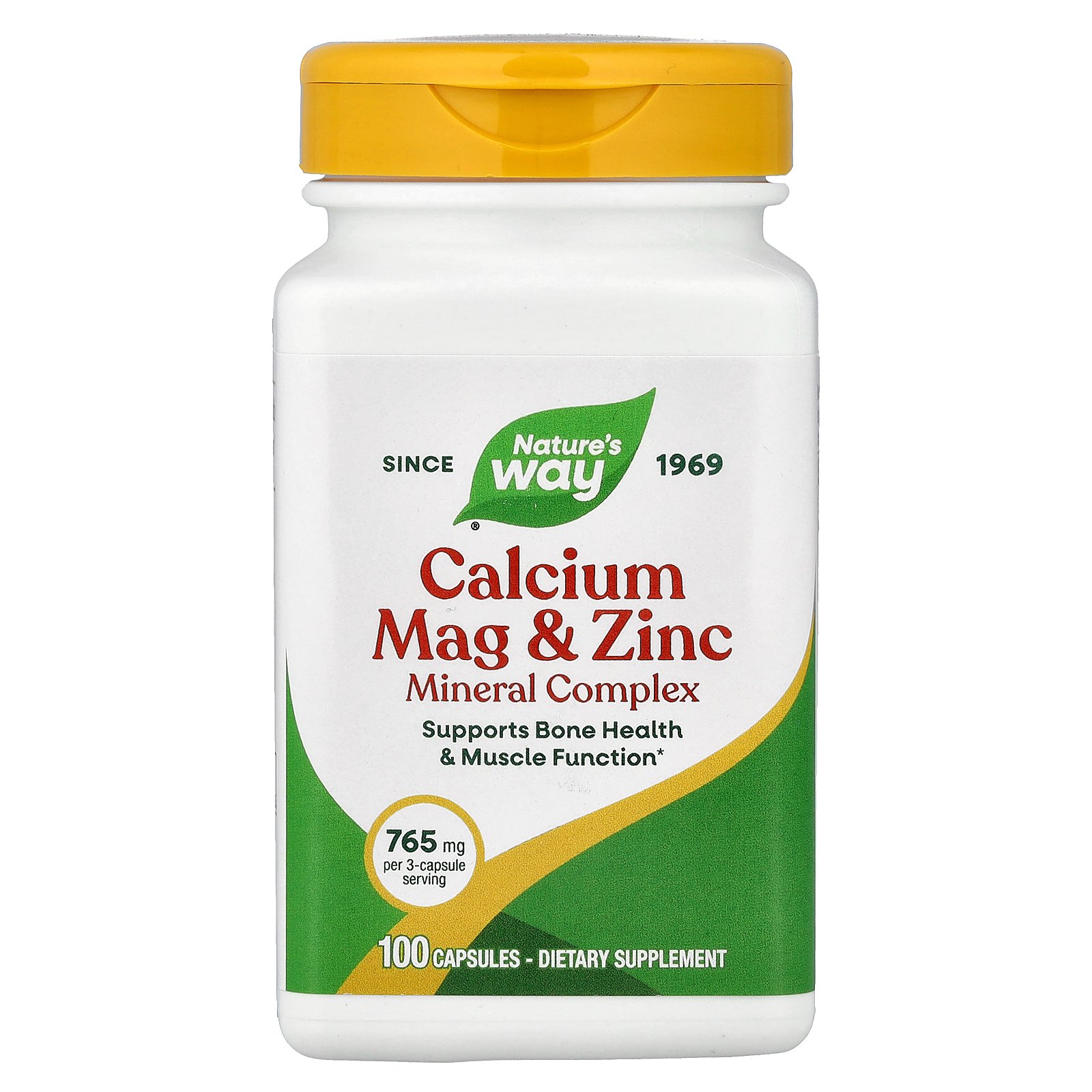 Nature's Way カルシウム マグネシウム 亜鉛 ミネラルコンプレックス 【 iHerb ア...