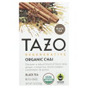 【POINT20倍★7/18 0:00〜7/26 1:59】TAZO オーガニック チャイ 【 iHerb アイハーブ 公式 】 タゾ ティー 紅茶 ショウガ ...