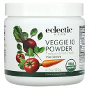 Eclectic Institute ベジ10 パウダー 【 iHerb アイハーブ 公式 】 エクレクティック インスティテュート オーガニック 有機 野菜 ...