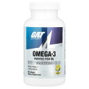 GAT オメガ3 【 iHerb アイハーブ 公式 】 ガット スポーツ フィッシュオイル 精製フィッシュオイル オメガ3 オメガ3脂肪酸 DHA EPA エッ...