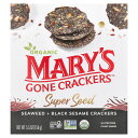 Mary's Gone Crackers スーパーシード クラッカー 【 iHerb アイハーブ 公式 】 メアリーズゴーンクラッカーズ グルテンフリー オーガ...