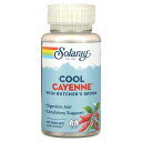 Solaray クール カイエン ブッチャーズブルーム 配合 【 iHerb アイハーブ 公式 】 ソラレー カイエンペッパー トウガラシ 唐辛子 ナギイカダ ...