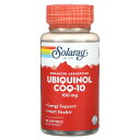 Solaray ユビキノール コエンザイムQ10 【 iHerb アイハーブ 公式 】 ソラレー CoQ10 Co-Q10 カネカ Kaneka サプリメント ...