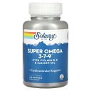 【POINT20倍★5/30 0:00〜6/1 23:59】Solaray スーパー オメガ 3-7-9 【 iHerb アイハーブ 公式 】 ソラレー オメガ...