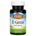 Carlson E-ジェム 【 iHerb アイハーブ 公式 】 カールソン ビタミンE ビタミン E トコフェロール ビタミンサプリ E-ジェムス サプリメン...
