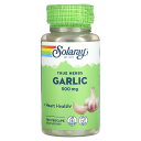 Solaray ガーリック 【 iHerb アイハーブ 公式 】 ソラレー ニンニク にんにく にんにくサプリ ハーブ トゥルーハーブ サプリメント サプリ ベ...