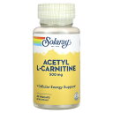 【POINT10倍★4/14 20:00~4/20 23:59】Solaray アセチルL-カルニチン 【 iHerb アイハーブ 公式 】 ソラレー アセチル...