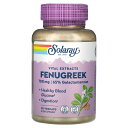 Solaray フェヌグリーク 【 iHerb アイハーブ 公式 】 ソラレー フェヌグリーク種子 フェヌグリークシード ガラクトマンナン 65% バイタル エ...