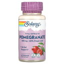 Solaray ザクロ 【 iHerb アイハーブ 公式 】 ソラレー ザクロエキス ポメグラネート エラグ酸 40% バイタル エキス ハーブ サプリメント ...